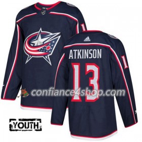 Adidas Maillot de Hockey Blue Jackets Cam Atkinson 13 2017-2018 Bleu Marine Authentic - Enfant